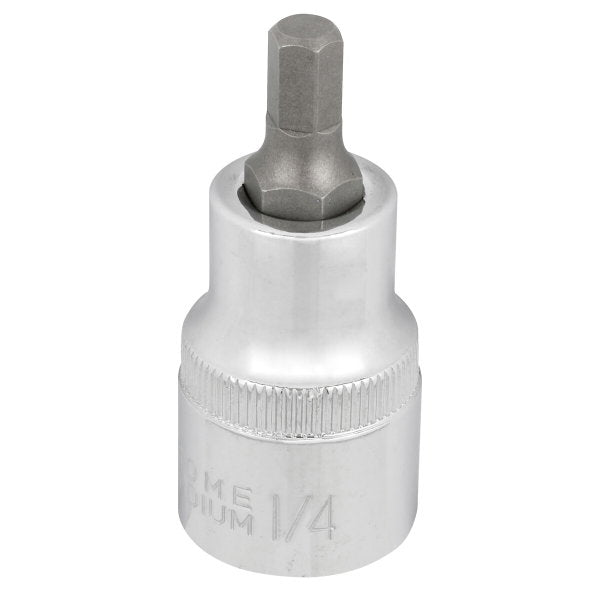 Kuusiokolokärkihylsy 1/2" 1/4"