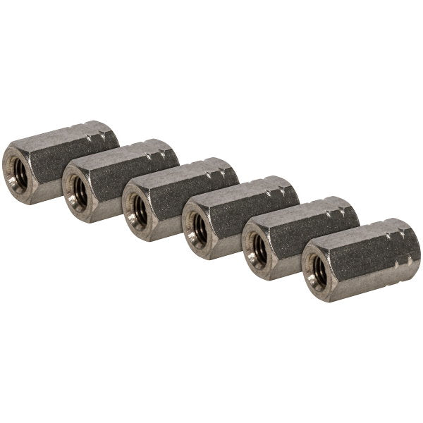Jatkomutteri M5 A4 6 kpl DIN6334