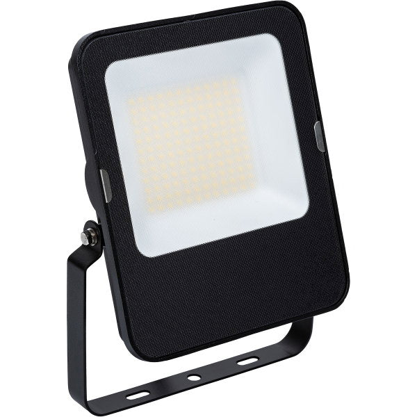 LED-valonheitin 50 W / 230 V, 4500 K, 1,5 m johto, musta