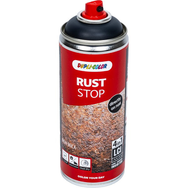 Ruosteenestomaali musta 400 ml 4-in-1