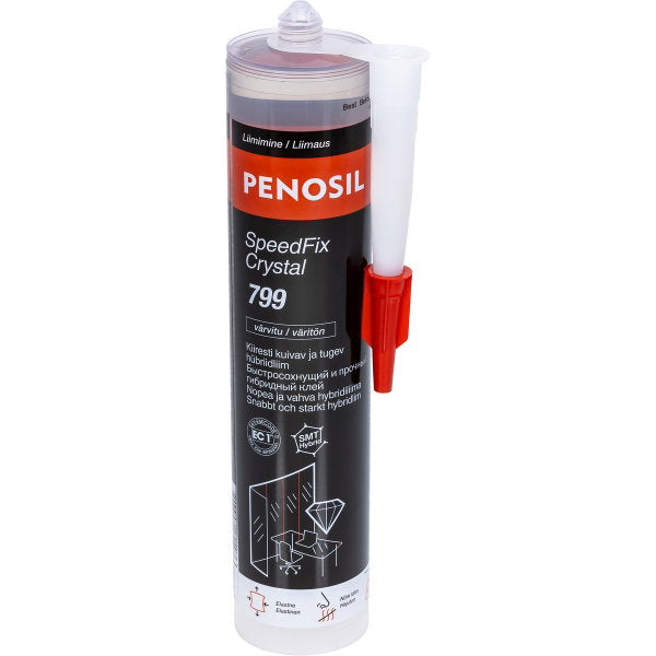 Liimamassa 290 ml kirkas speedfix 799