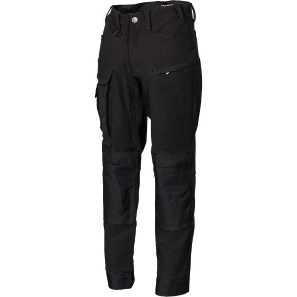 Stretchhousut naisten 3XL evon musta
