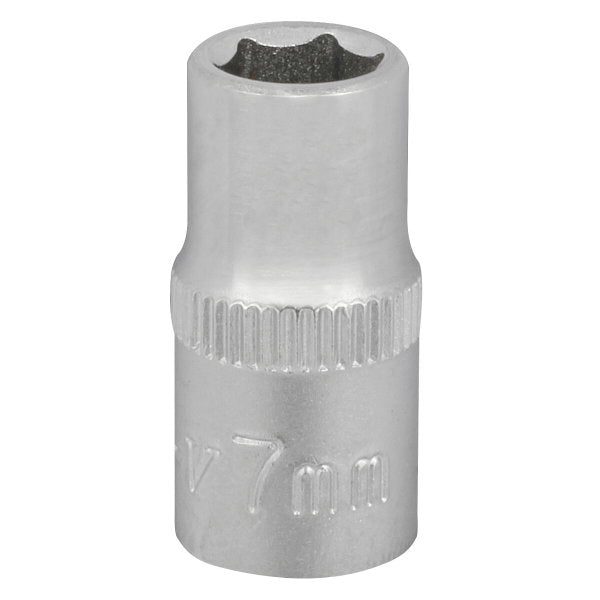 Hylsy 1/4"-7 mm