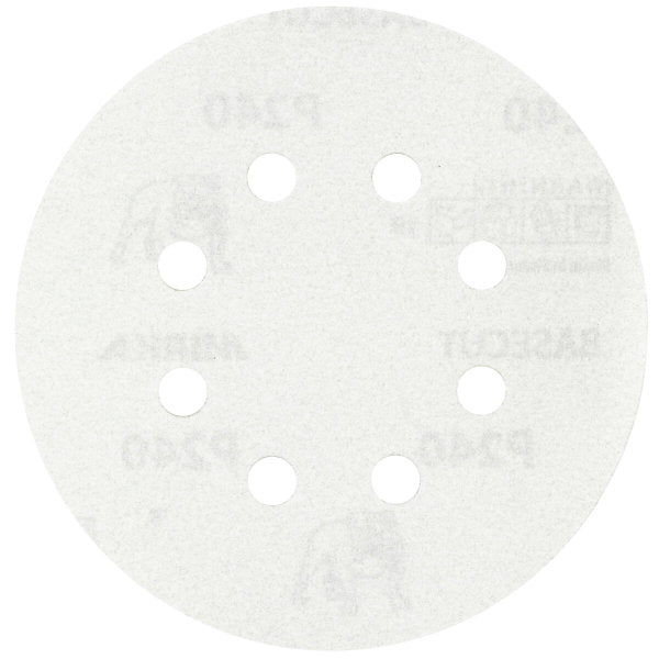HIOMAPAPERI 125MM 8R BASECUT 25KPL P80