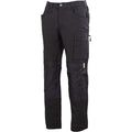 Housut stretch XS kromiitti naisten musta