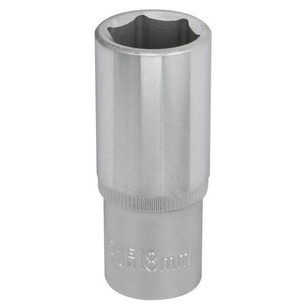 Hylsy 3/8"-18 mm 63 mm