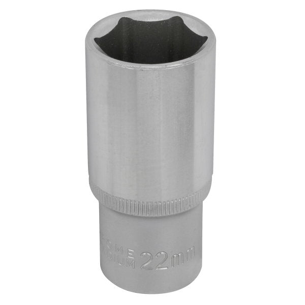 Hylsy 3/8"-22 mm 63 mm