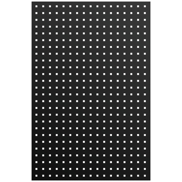 Reikälevy 665 × 980 mm musta
