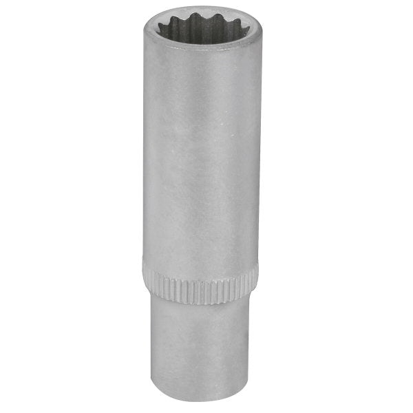 Hylsy 1/4" 12-KULMA M10 pitkä (50 mm)