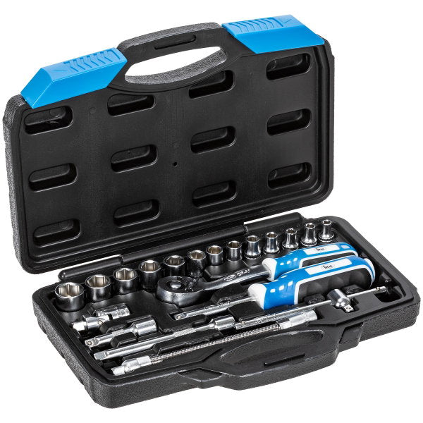 Hylsysarja 1/4" 21-OS.