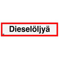 Opaste 400x100 dieselöljyä, muovi