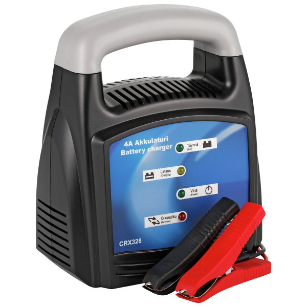 Akkulaturi automaattinen 12 v 4 a