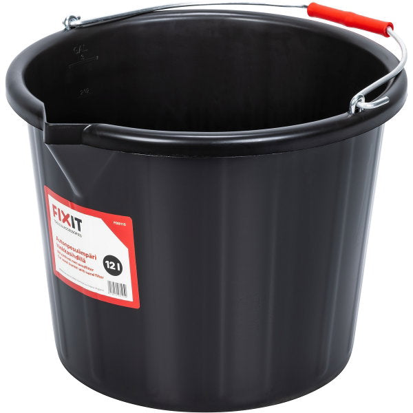 Autonpesuämpäri hiekkasihdillä 12 l