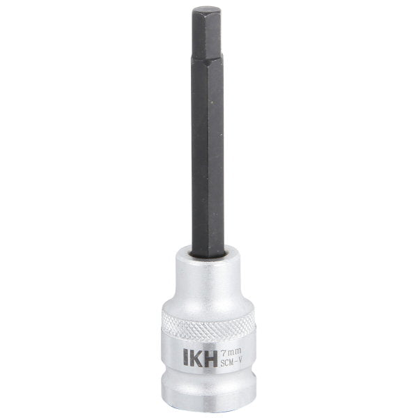 Kuusiokolokärkihylsy 1/2" 7 mm 100 mm