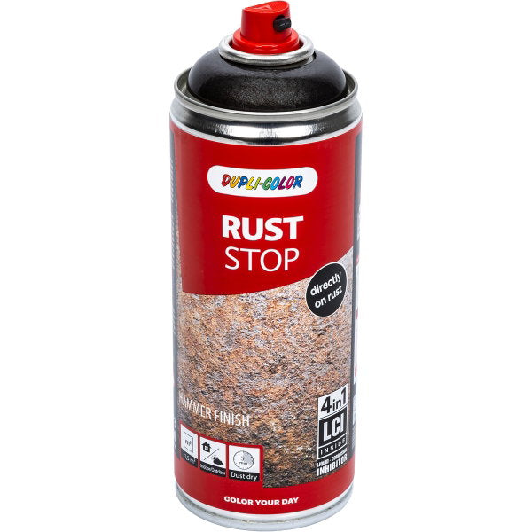 Ruosteenestomaali 4-in-1, RAL7016 antrasiitti, vasaralakka, 400 ml