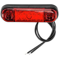Äärivalo LED matala punainen 12-24 v