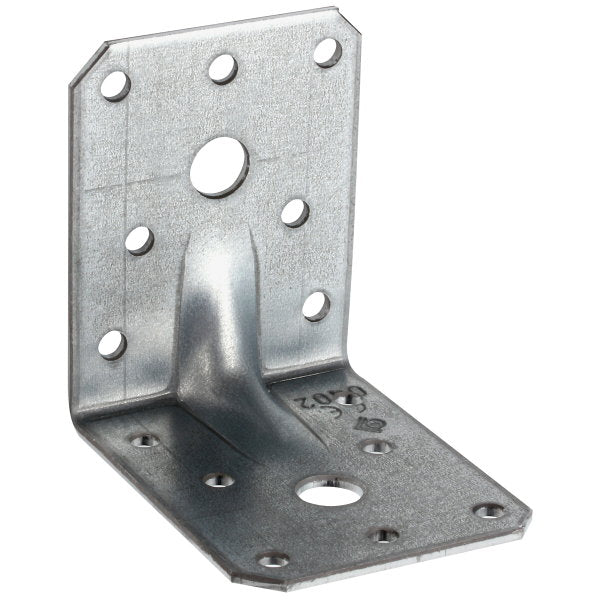 Kulmalevy 70x70x2,5x55 mm vahvistettu