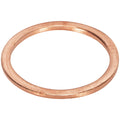 Kuparialuslaatta  M8 12x1,0 mm 10 kpl