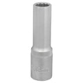 Hylsy 1/2"- 12 mm 12-KULMA pitkä