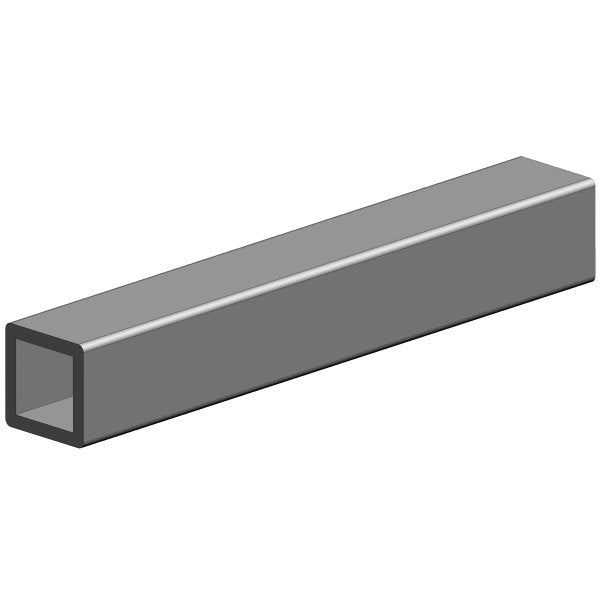 Huonekaluputki 15x15x1,5x2000 mm teräs
