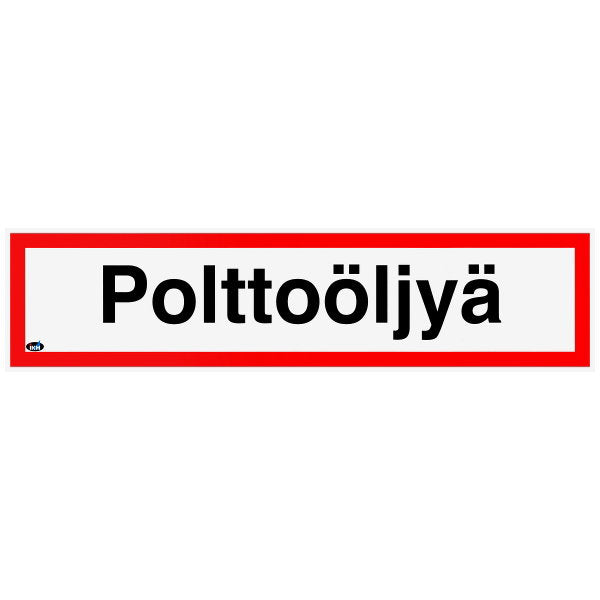 Opaste 400X100 polttoöljy, tarra