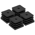 Putkitulppa 40x40 mm/M10 4 kpl kierteellä