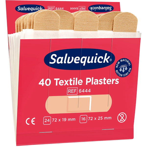 Laastari kangas 6x40 kpl salvequick