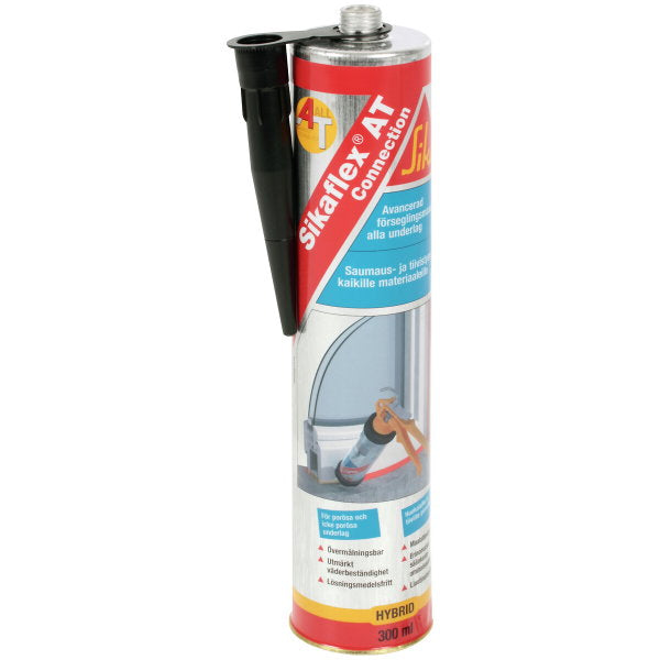 Saumamassa musta 300 ml sikaflex at-c