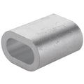 Puristuslukko 4 mm 10 kpl alumiini