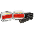 Perävaunun LED valosarja 7,5 m 12-24 v