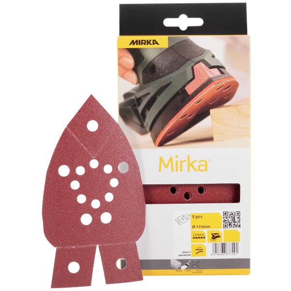 Kärkihioma-arkki 95x135 mm 13R P180 5 kpl