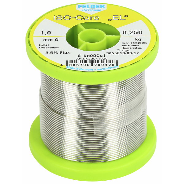 Juotostina SN99,3/CU0,3 1,0 mm /250 g