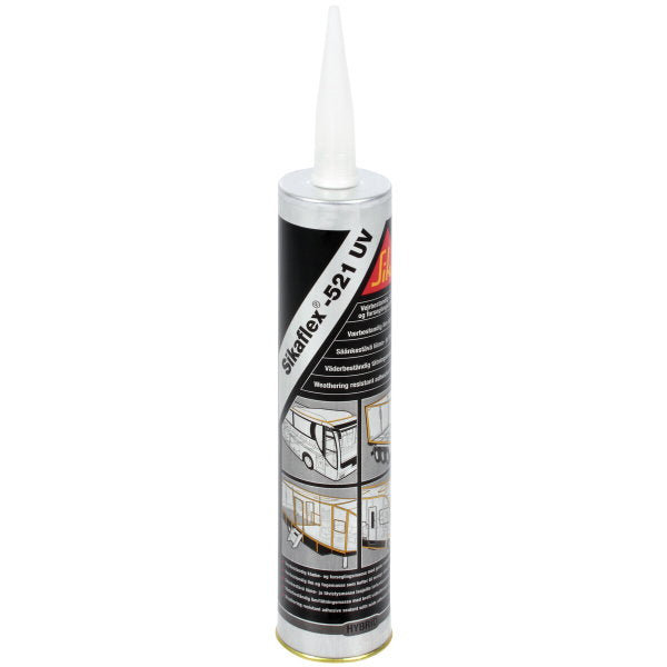 Tiivistemassa harmaa 300 ml sikaflex 521UV