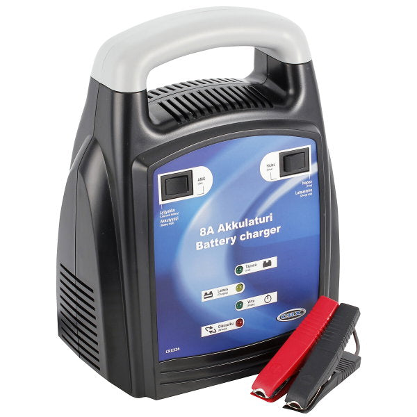 Akkulaturi automaattinen 12 v 8 a
