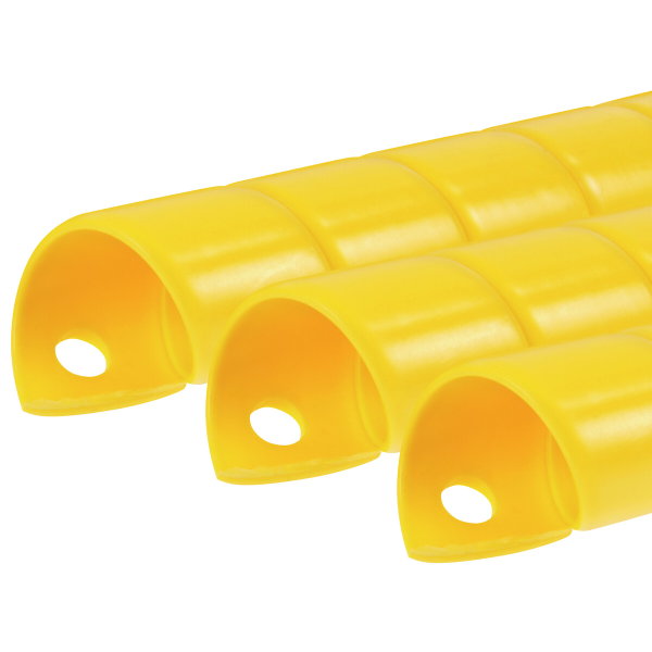 Suojaspiraali 20 mm keltainen  1 m 3 kpl
