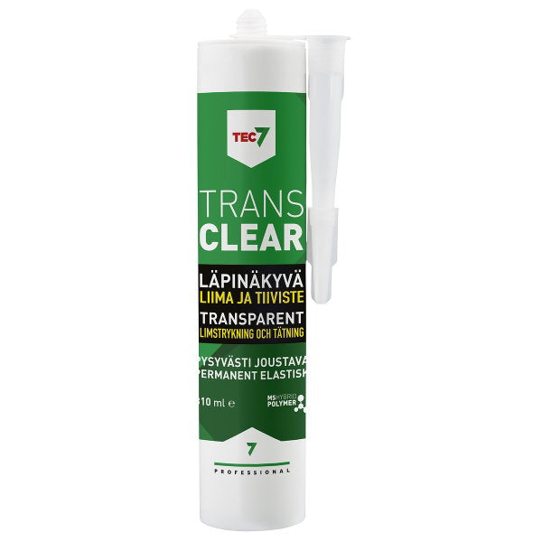 Kirkas  liima- ja tiivistysmassa 310 ml trans
