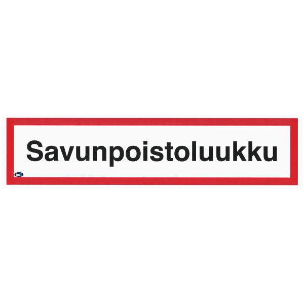 Opaste savunpoistoluukku 400X100 muovi