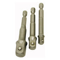 Adapterisarja 1/4"-1/4"/3/8"/1/2