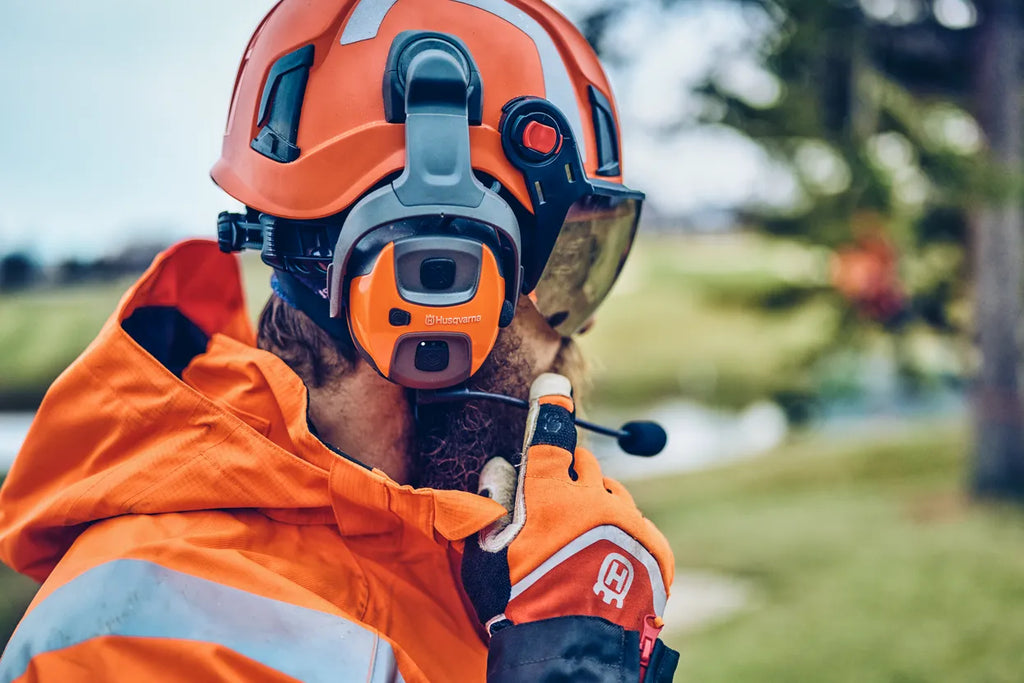 Husqvarna x-com Active kuulosuojain kypärä