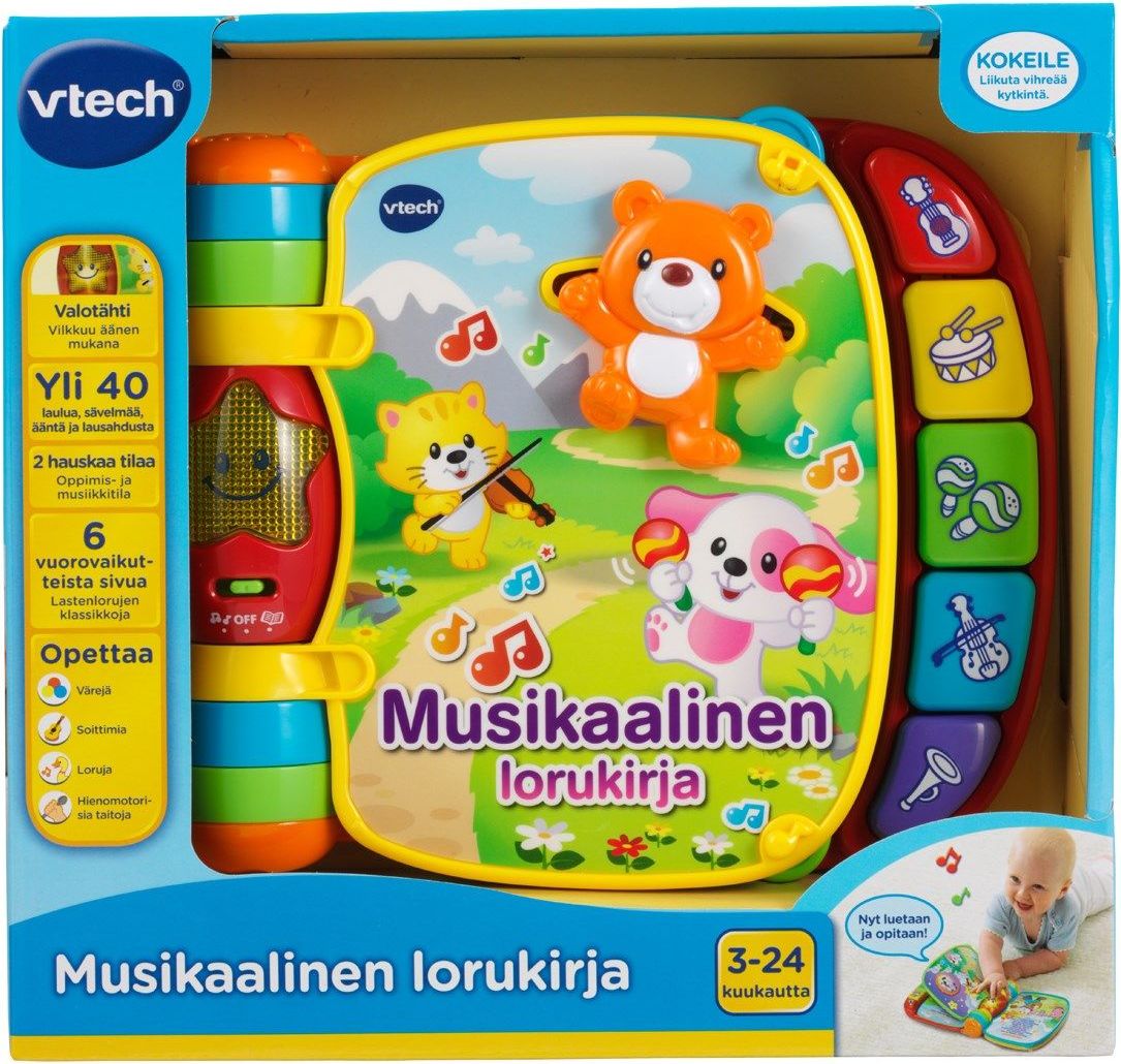 Vtech Baby Musikaalinen Lorukirja