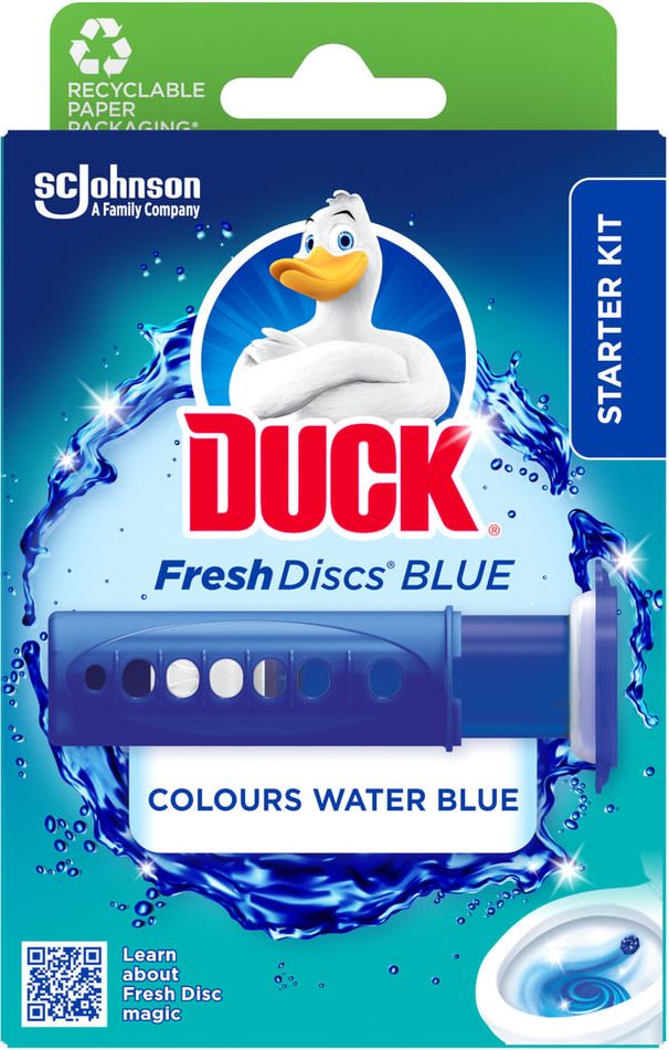 Wc Duck Fresh Discs Blue Action