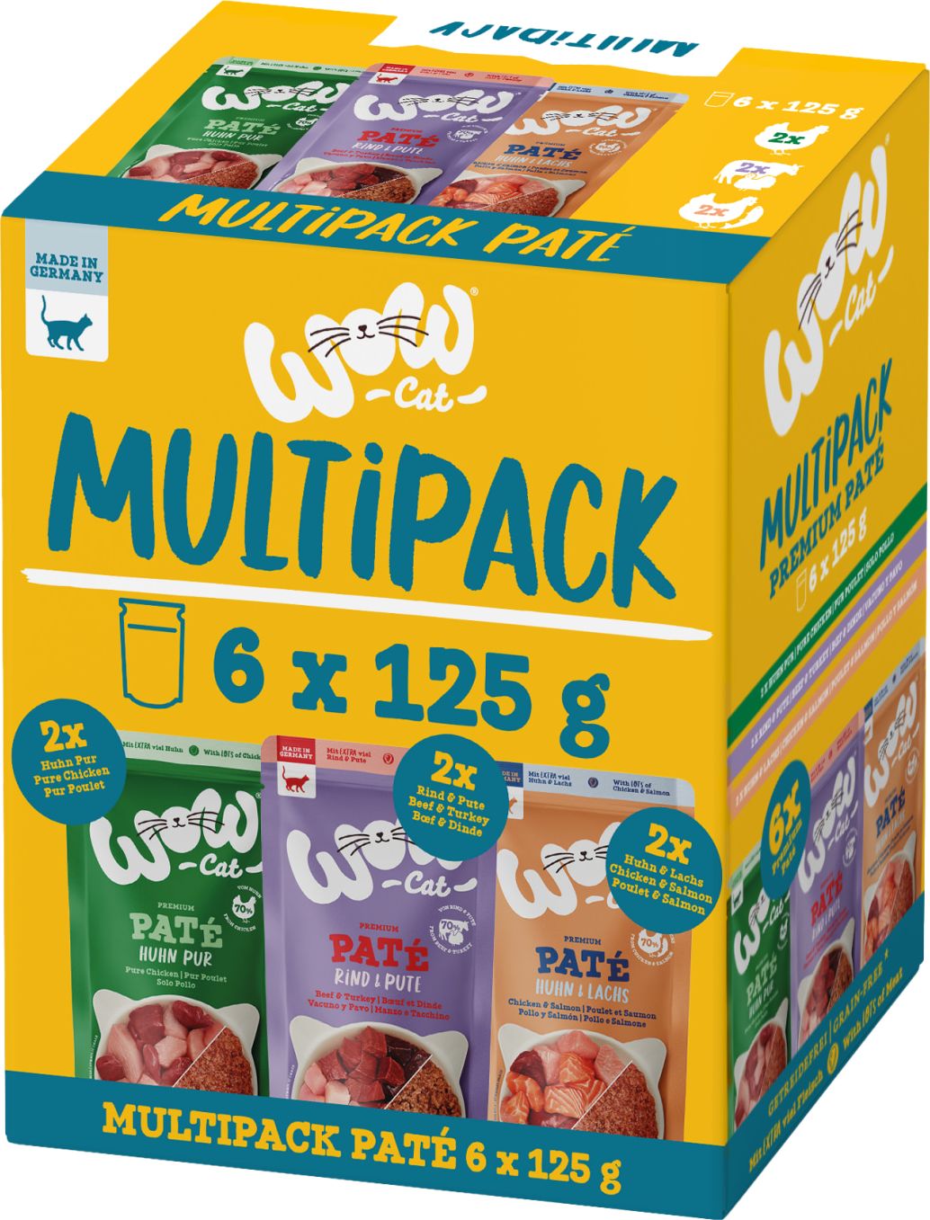 Adult Pate Multipack 6x125 g