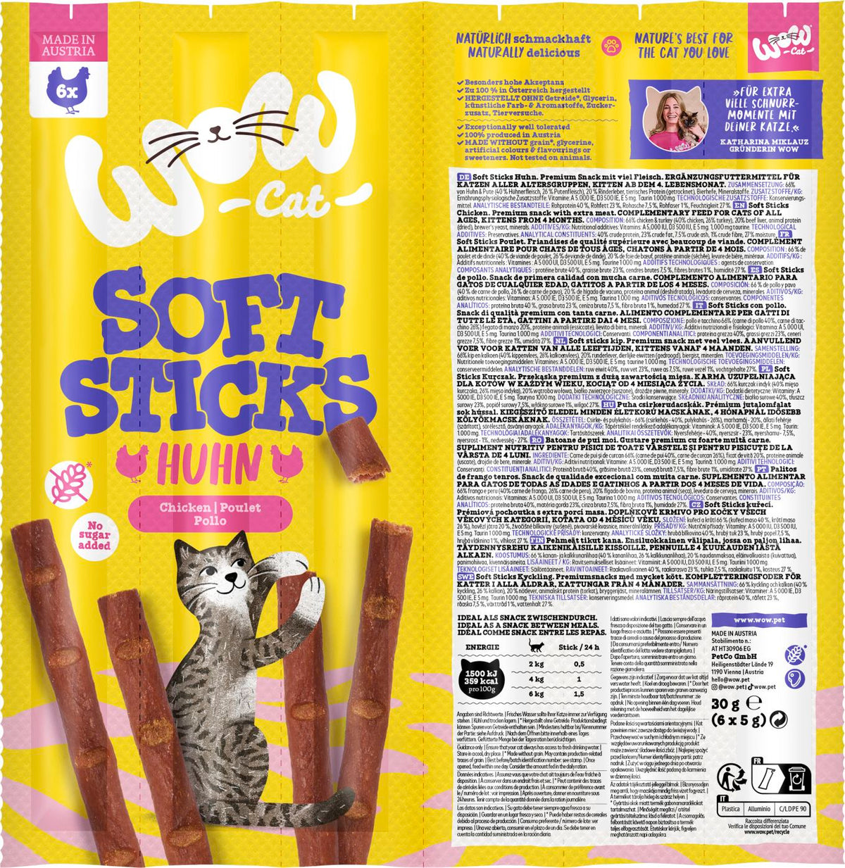 Wow cat Soft Sticks Kana