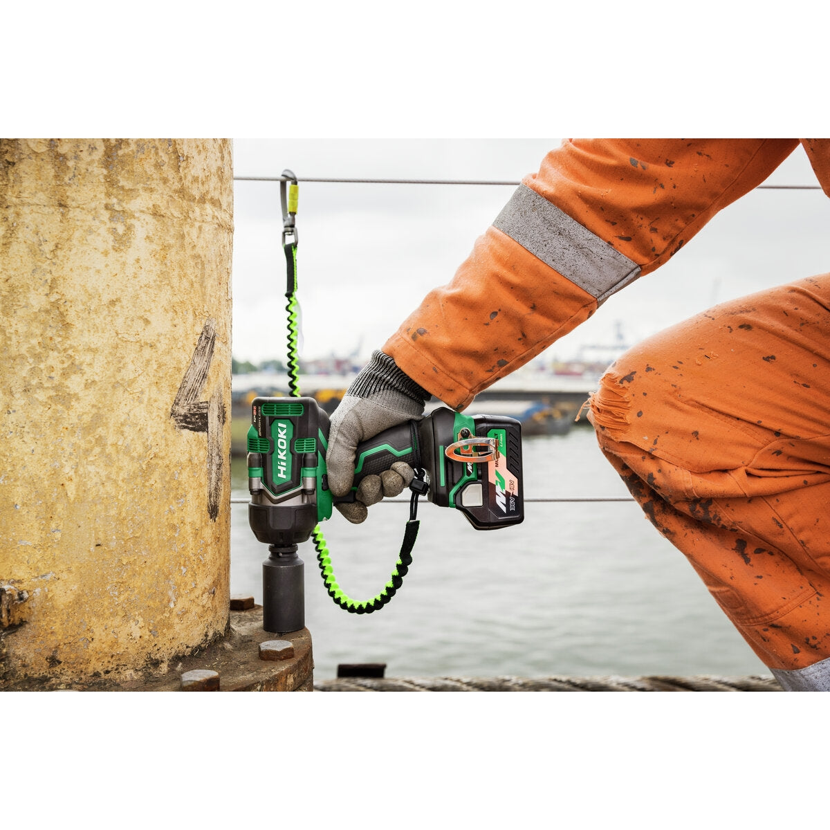 HiKOKI Mutterinväännin WR36DE multi volt, runko, hiiliharjaton, IP56, hsc