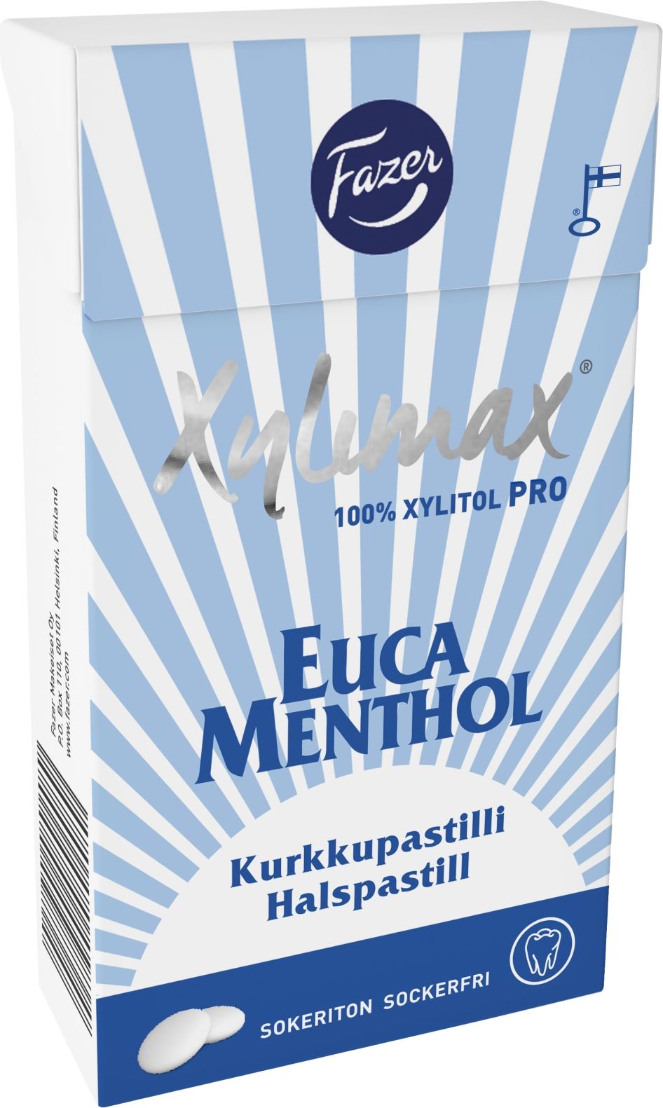 Xylimax pro eucamenthol täysksylitolipastilli 38 g